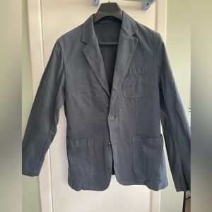 Taylor Stitch Foundation Sportcoat in Organic Navy Twill NWOT Mint Large